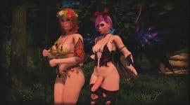 Hot Shemale Fairy Fucks Amazon in the Forest – 3D Animated Cartoon Futanari Sex